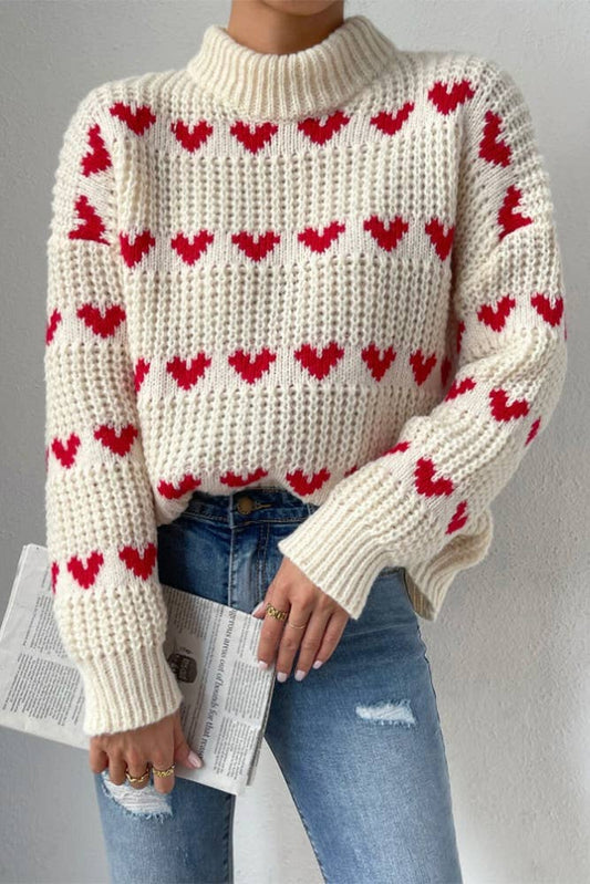 Valentine's Day Heart Sweater