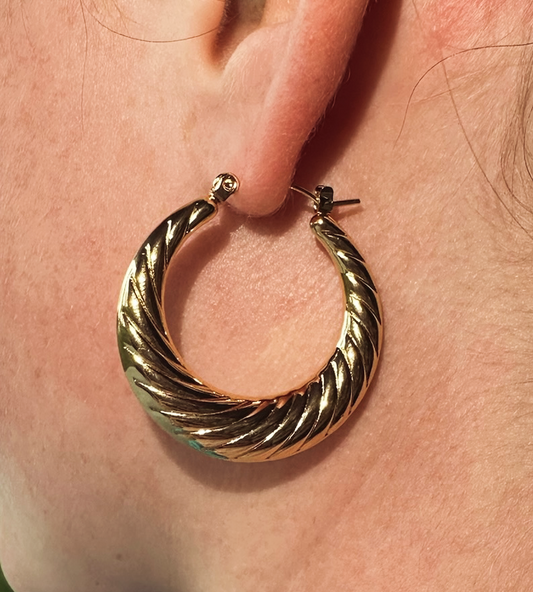 Retro U Shaped Earrings